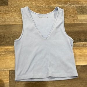 ribbed crop tank top